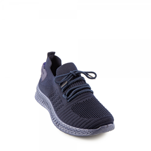 Ανδρικά αθλητικά παπούτσια Ebito σκούρο μπλε, 2 - Kalapod.gr